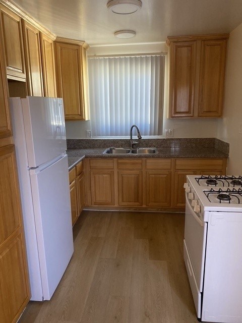 Floor plan for 1 bed, 1 bath, 980 sqft